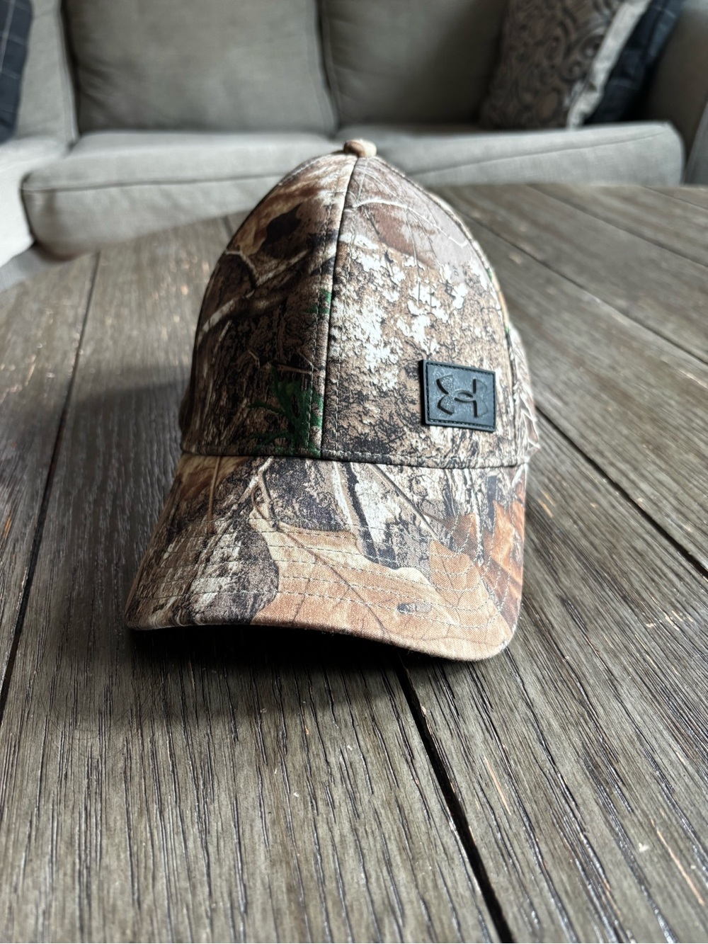 Under Armour Men's Realtree-Style Camo Cap - Brown/Tan